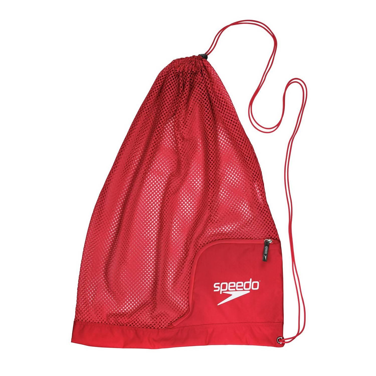 Speedo Ventilator Mesh Swim Bag - Lightweight & Durable Mesh Swimming Gear for Pool, Beach & Gym - Perfect for Swimsuits, Towels & Accessories