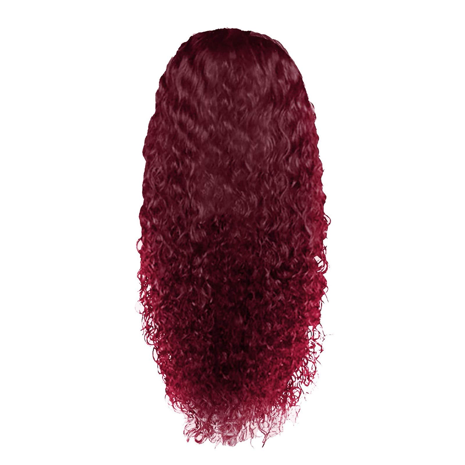 Moent Peruvian Curly Human Hair Wig - Glueless Lace Front Wig with High Temperature Wire for Heat Styling | Perfect for Daily Wear, Cosplay & Special Occasions