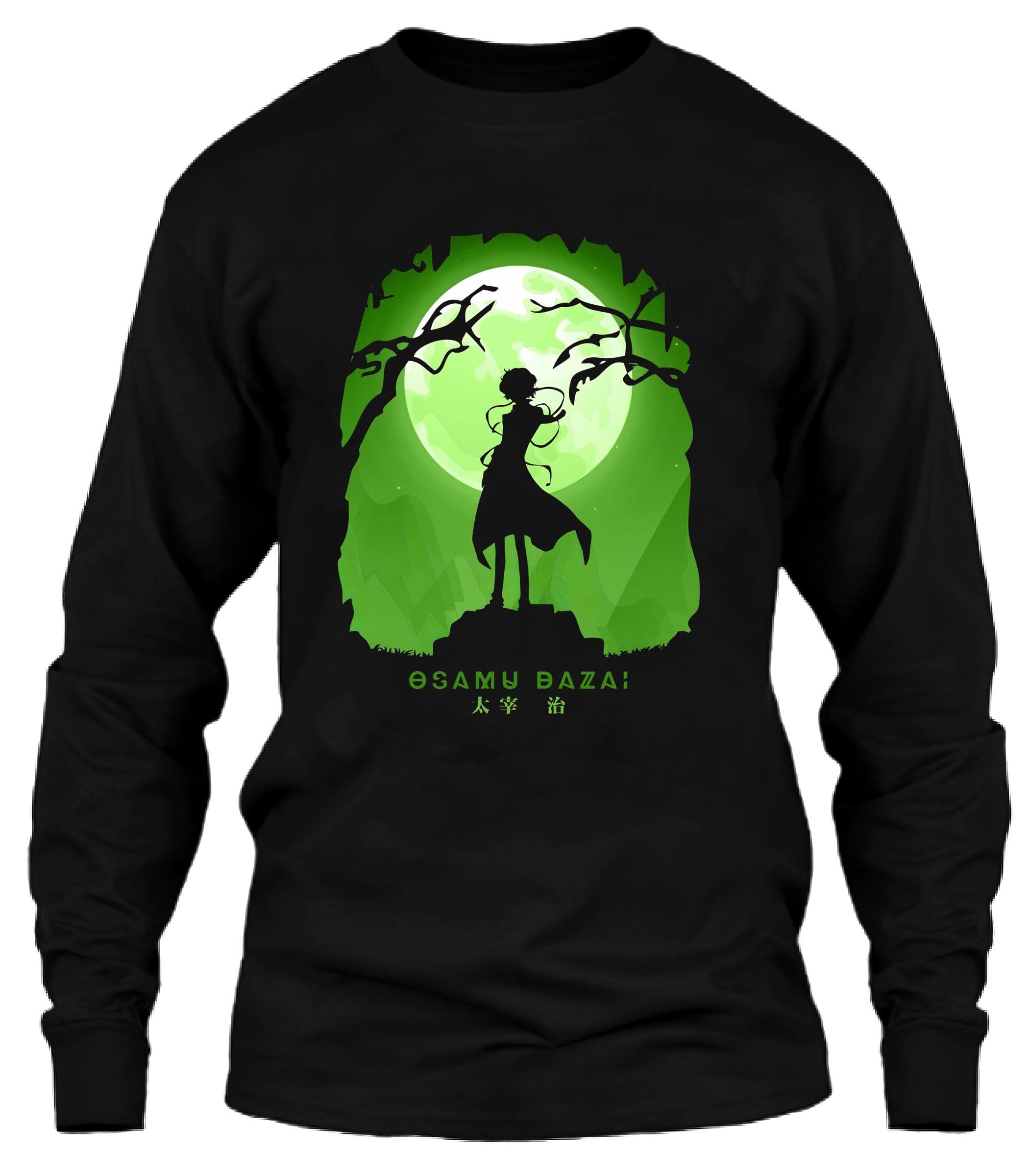 URITA OSAMU DAZAI Anime T-Shirt - Black Cotton Graphic Tee for Men & Women | Perfect for Cosplay, Anime Conventions & Casual Wear