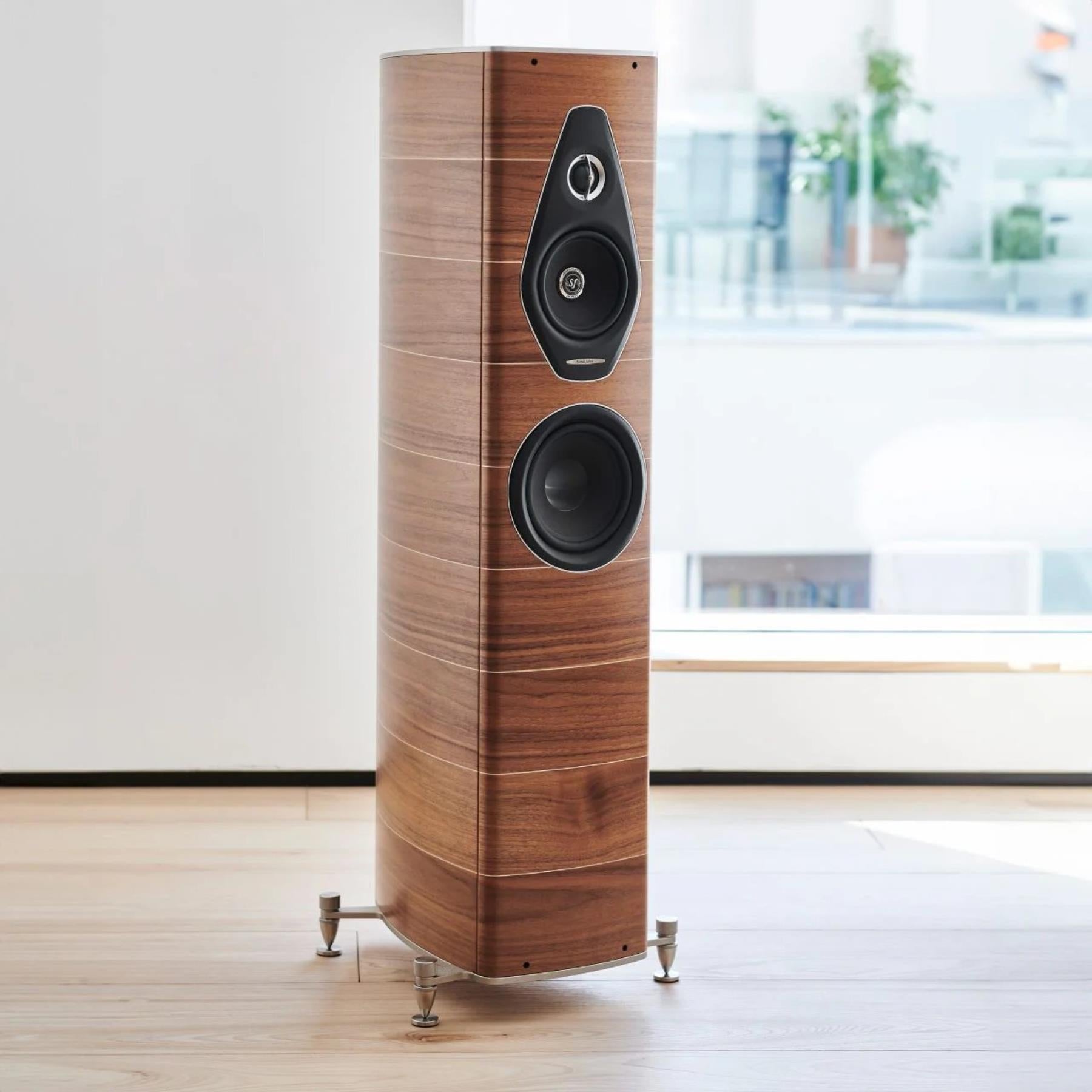 Sonus faber Olympica Nova II Floorstanding Speakers - High-End Audiophile Sound System for Home Theater & Music Listening