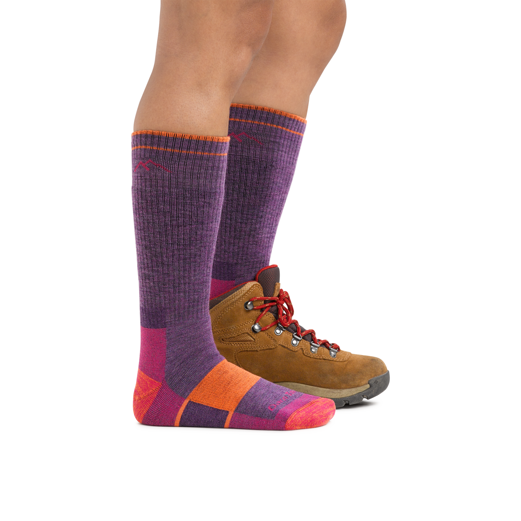 Darn Tough 1908 Hiker Boot Sock - Midweight Full Cushion Women's Hiking Socks for Outdoor Adventures & Cold Weather Comfort