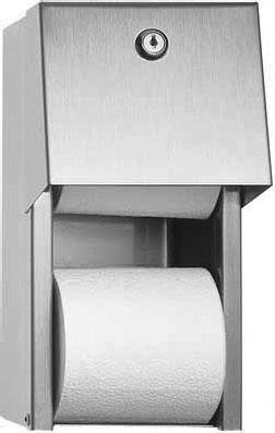 ASI 0030 Commercial Toilet Paper Dispenser - Heavy Duty Stainless Steel Wall Mounted for Restrooms, Offices & Public Spaces