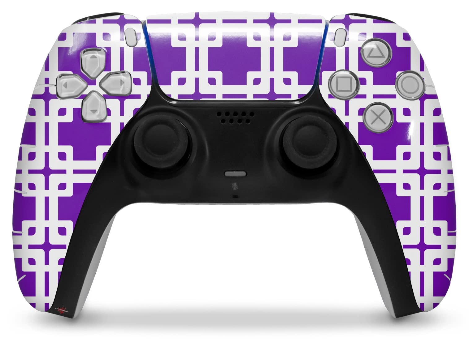PS5 DualSense Skin Wrap - Purple for Gaming & Protection