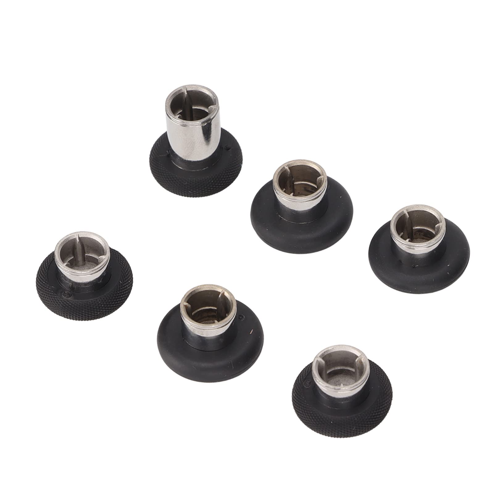 Akozon 6-Pack Elite 2 Controller Thumbsticks - Metal Replacement Joysticks for Xbox One Elite Series 2 Controller - Enhanced Grip for Gaming, FPS, and Competitive Play