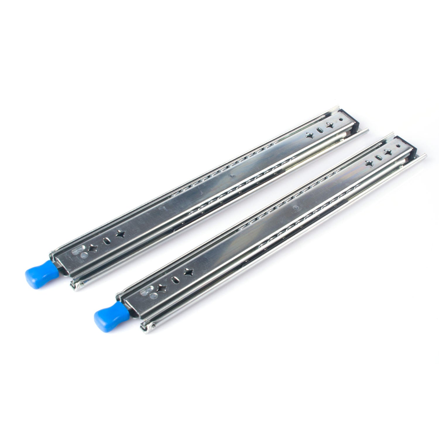 16 Inch Heavy Duty Drawer Slides 150KG Capacity - Locking Ball Bearing Drawer Rails for Kitchen Cabinets, Office Furniture & Workshop Storage