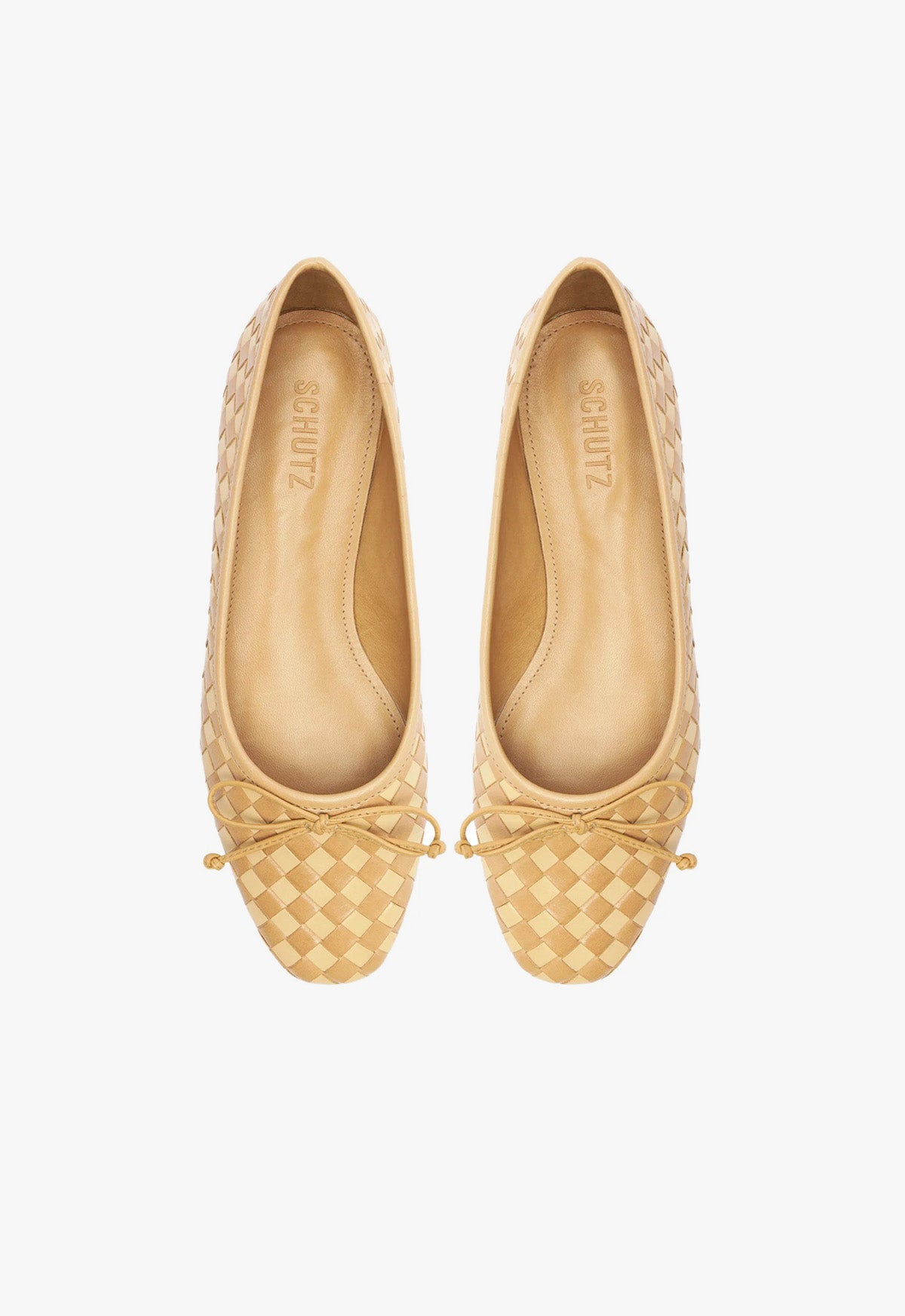 Arissa Women's Woven Leather Flats - Comfortable Slip-On Ballet Shoes for Work, Travel & Casual Outfits