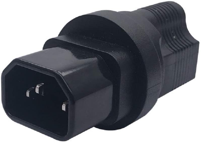 Universal Power Cord Adapter with Captive Plug - Compatible with Multiple Devices for Home, Office & Travel Use