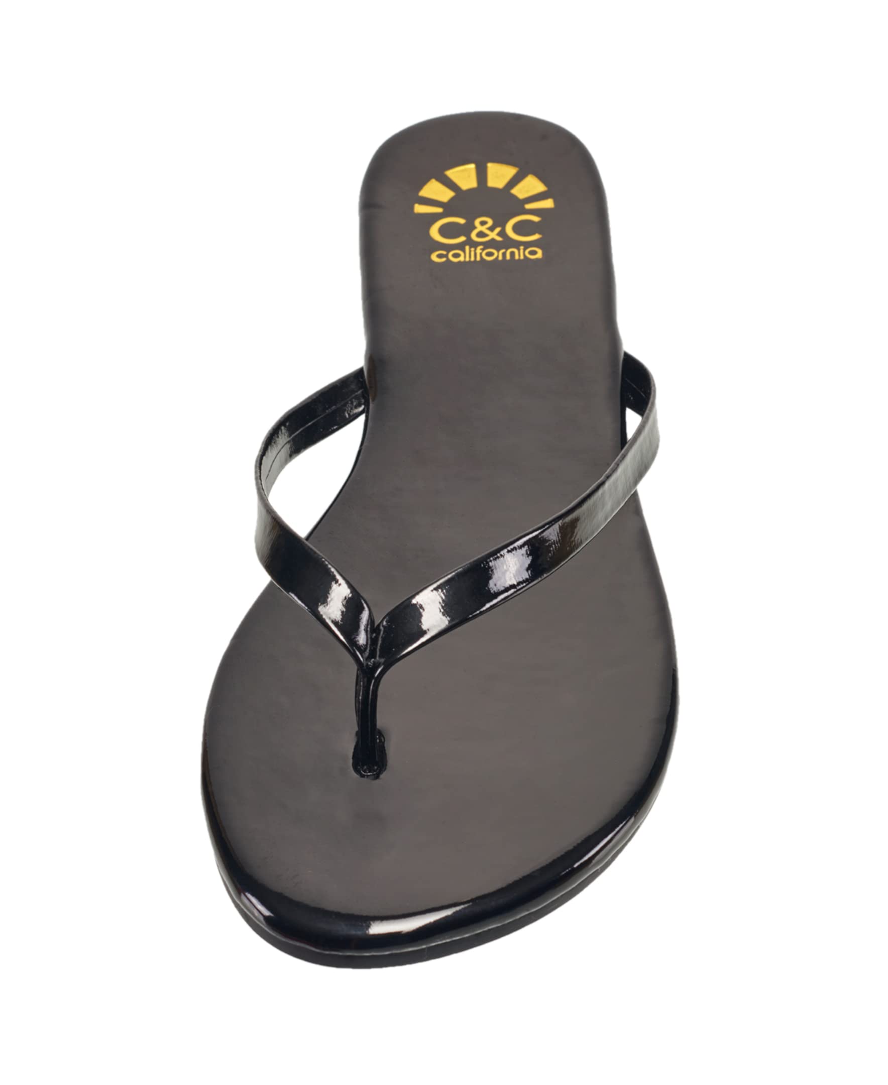 C&C California Women's Flip Flops - Comfortable Thong Sandals for Beach, Pool & Summer Vacations | Slip-On Casual Slippers with Fashionable Design | Perfect for Outdoor Activities, Travel & Relaxation