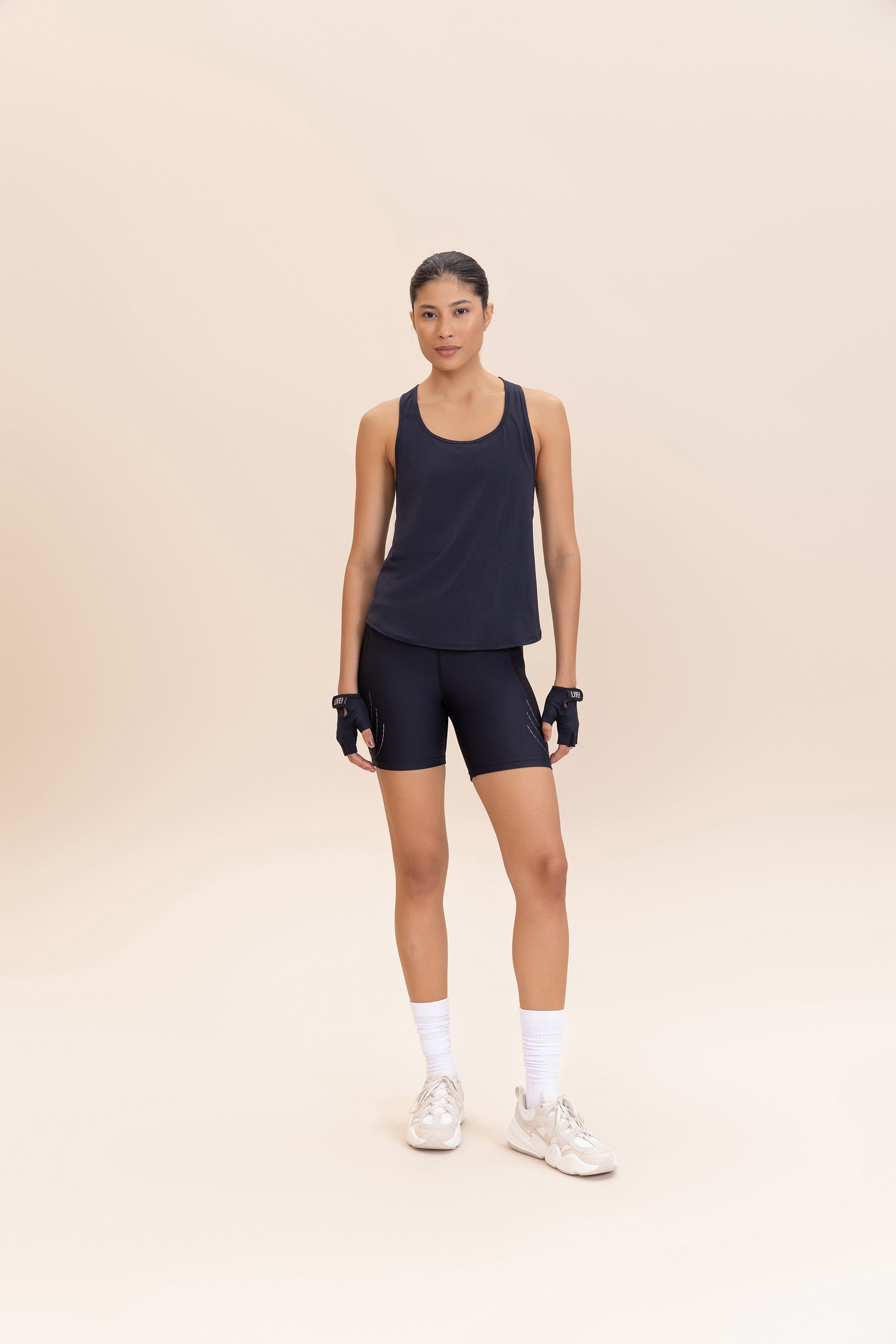 Long Sleeve Broad Tank Top for Women - Comfortable & Stylish Casual Wear for Gym, Yoga, and Everyday Outfits