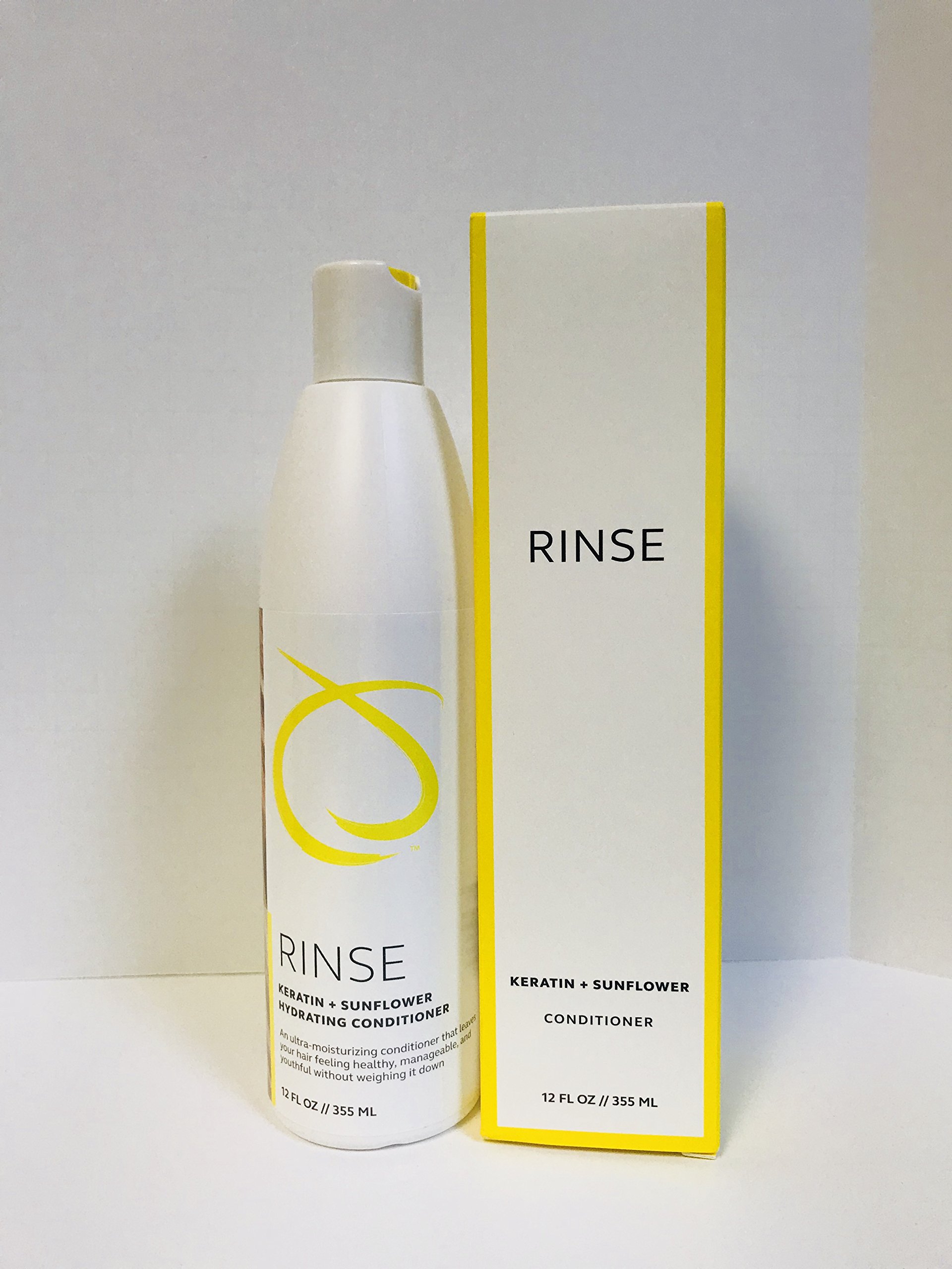 Keratin & Sunflower Oil Deep Cleansing Conditioner - 12oz Hair Repair Treatment for Dry, Damaged Hair | Salon-Quality at Home | Perfect for Color-Treated & Curly Hair Care