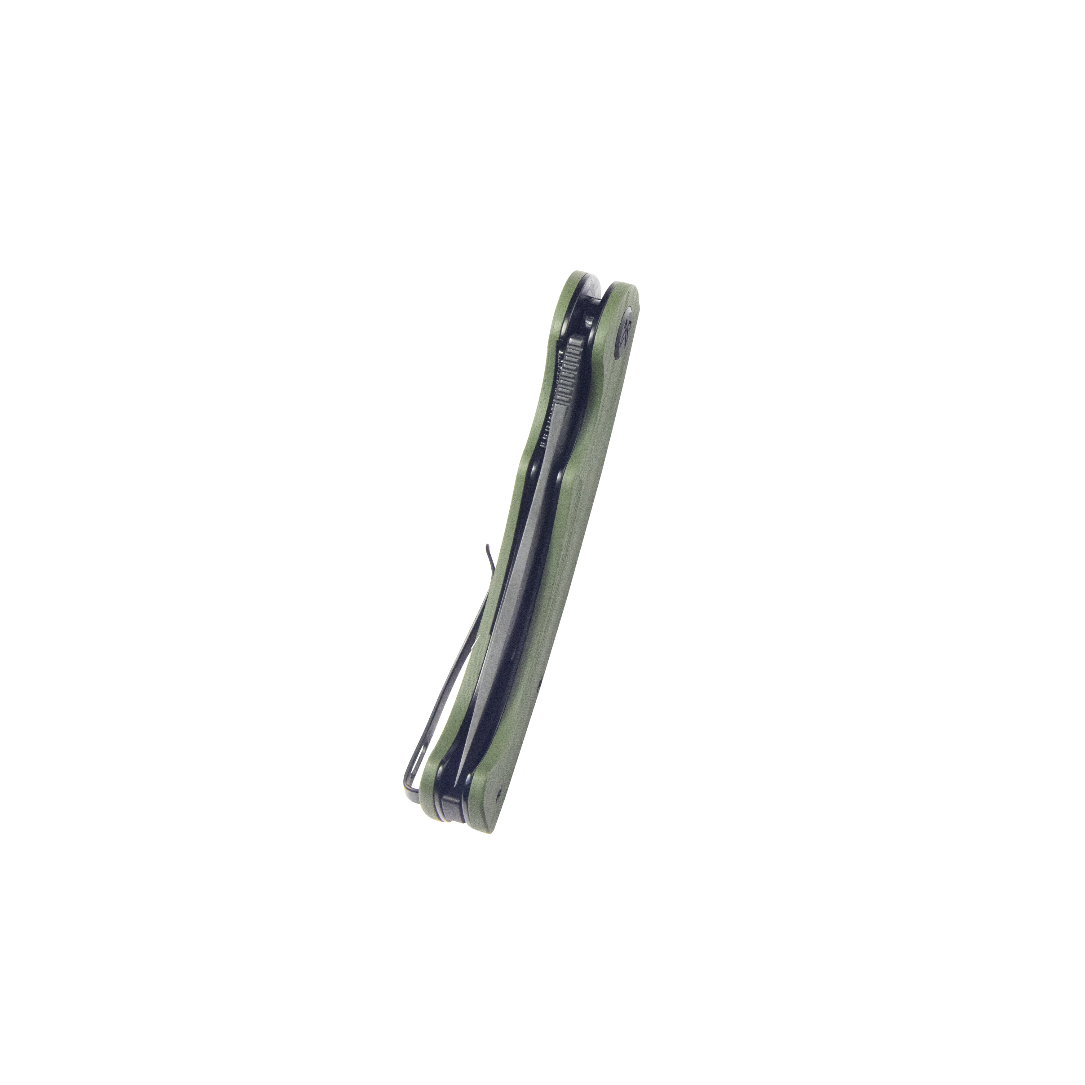 Kubey KU175B Scimitar Tanto Folding Knife - 3.46