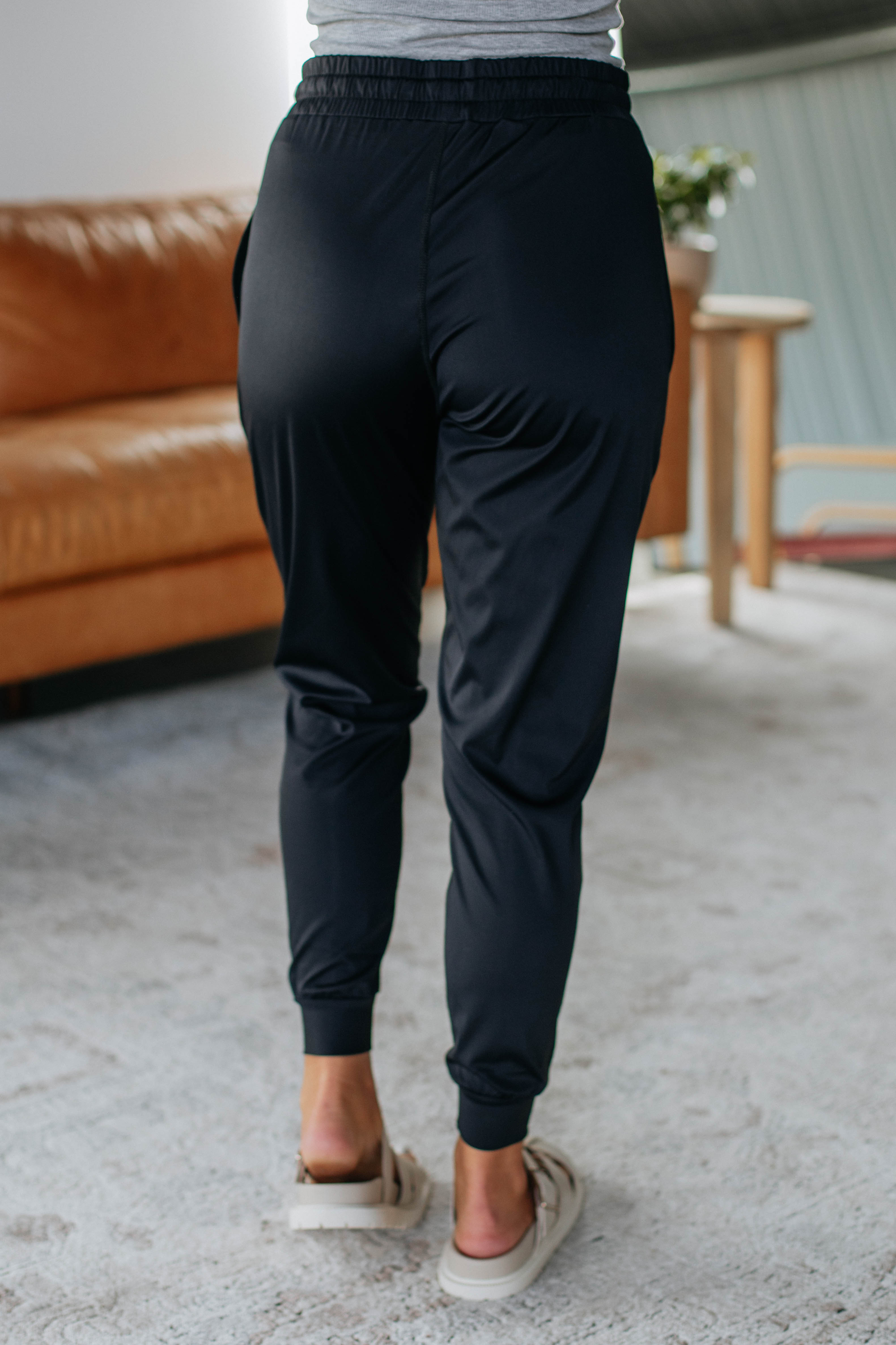 Brent Active Joggers for Men - Comfortable Black Running Pants with Stretch Waistband - Perfect for Gym Workouts, Jogging & Casual Wear