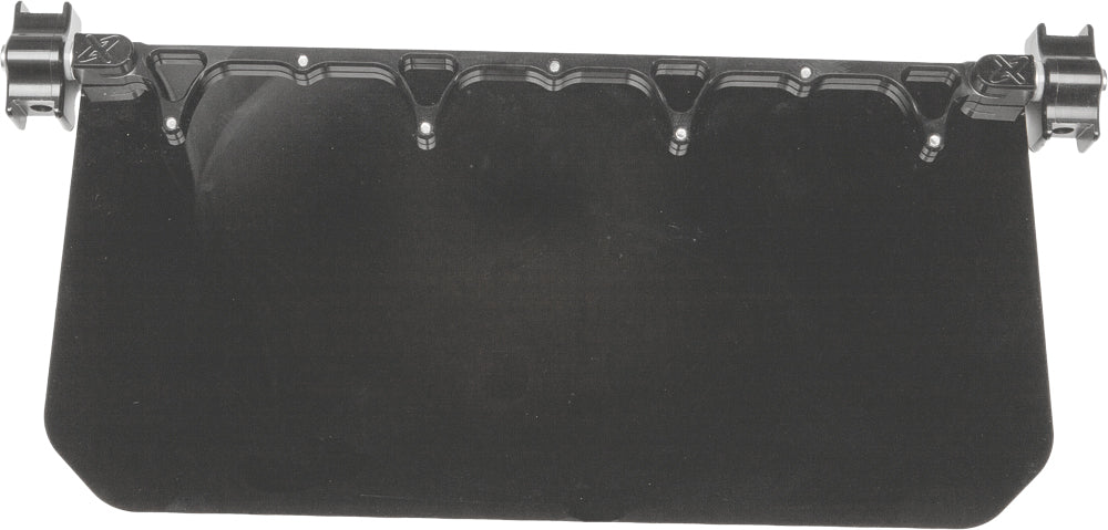 12 Pack Solid Black Sun Visor with 2 Clamp Mounts - Universal Fit for Cars, Trucks & SUVs - Reduce Glare & Protect Dashboard - Perfect for Driving, Road Trips & Outdoor Adventures