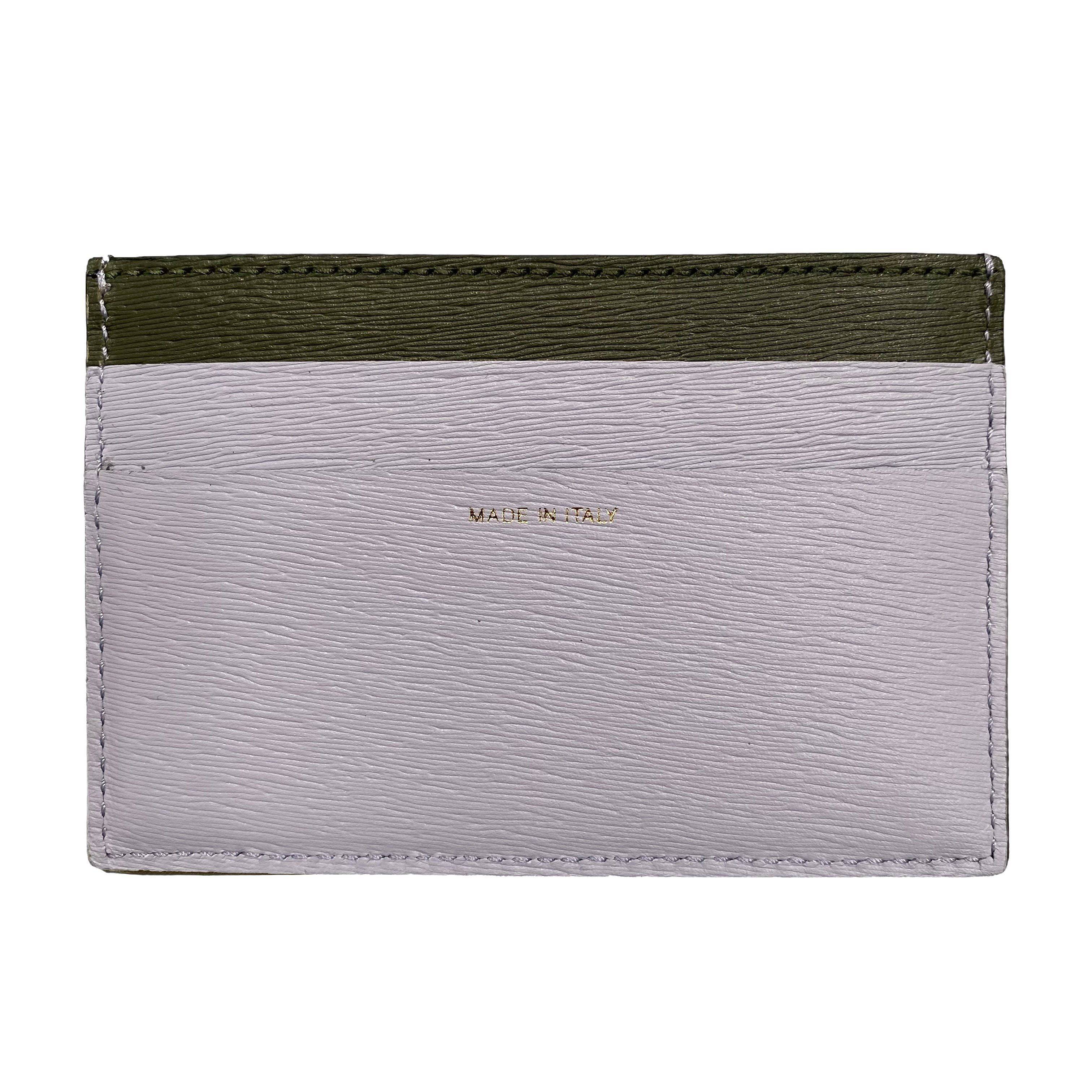 Paul Smith Black & Grey Leather Card Holder for Men - Slim RFID Blocking Wallet for Credit Cards & Cash - Perfect for Business, Travel & Everyday Use