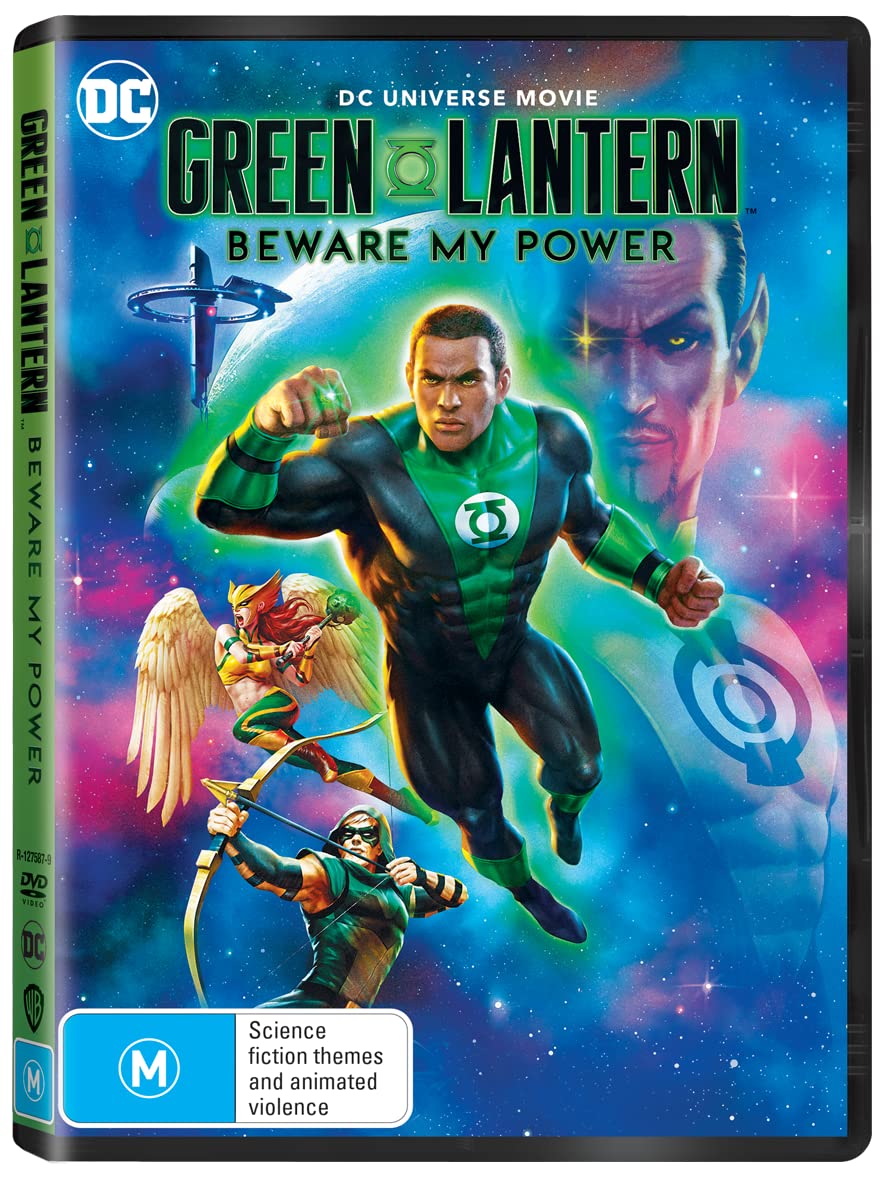 Green Lantern - Beware My Power | DC Comics Superhero Action Figure | Collectible Gift for Fans & Kids | Perfect for Cosplay, Display & Role Play