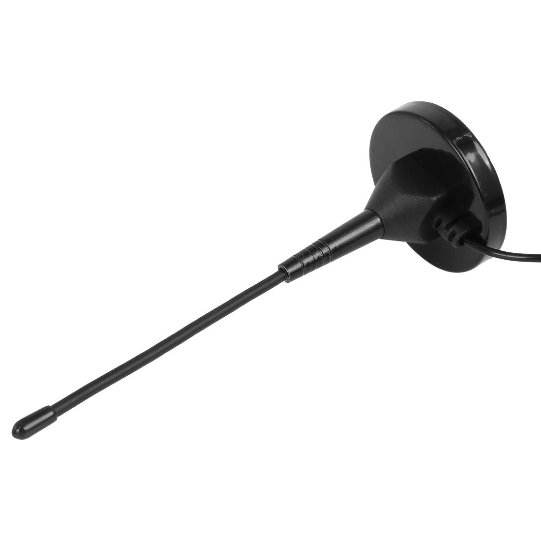Universal Black Car Magnetic Base FM/AM Antenna - Strong Signal Radio Aerial for Vehicles, Trucks, SUVs - Perfect for Road Trips, Commuting & Off-Road Adventures