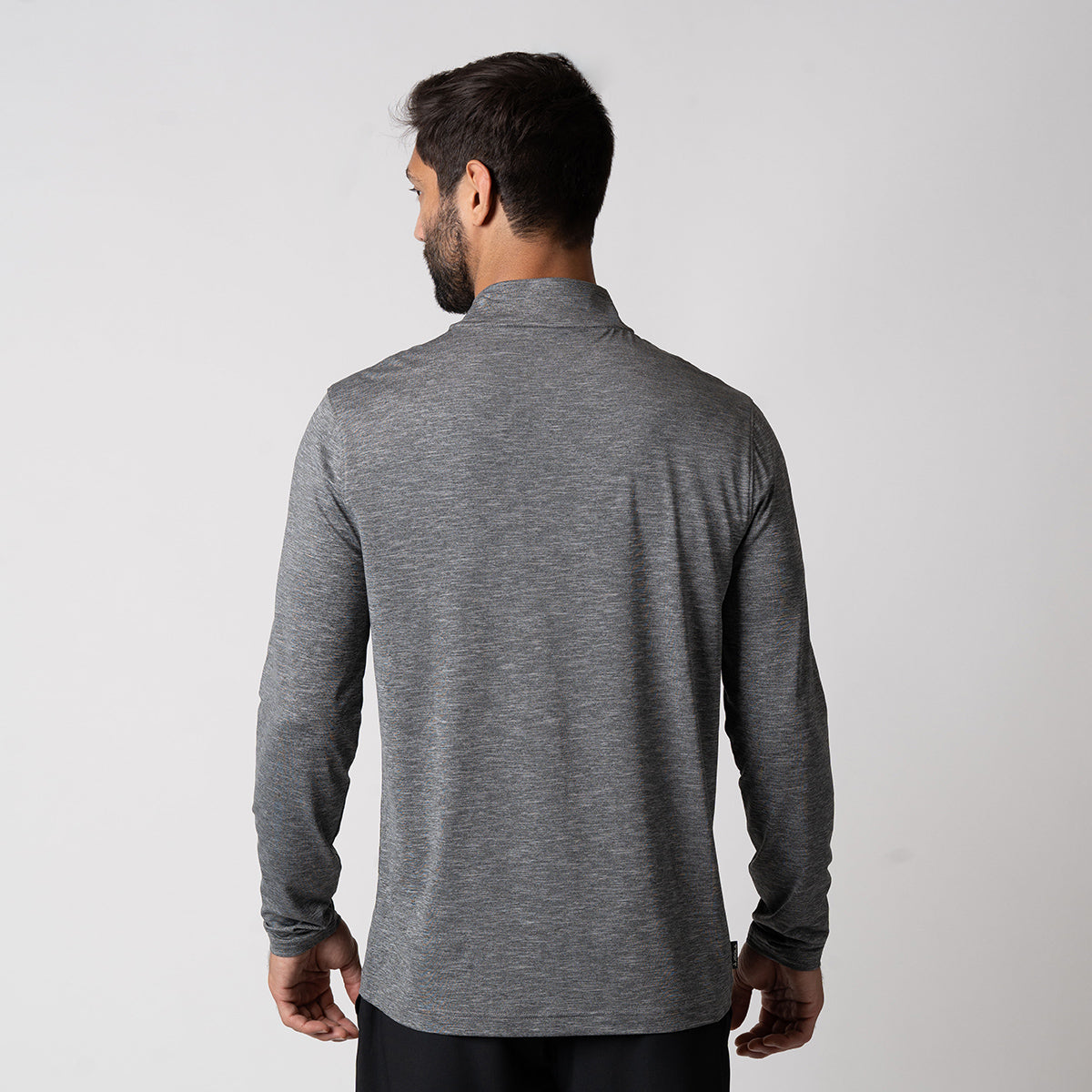Men's Quarter Zip Pullover Sweater - Lightweight Fleece Jacket for Casual & Outdoor Wear | Perfect for Hiking, Work & Everyday Use