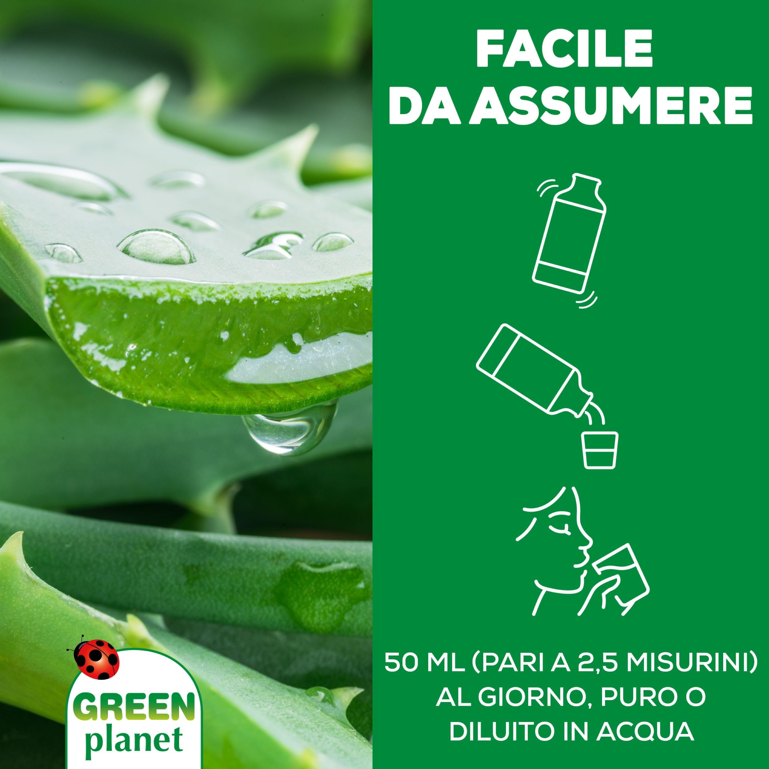 Organic Aloe Vera Juice with Pulp - 1L, Digestive Health Supplement, Detox & Soothing Benefits, Gluten-Free for Gut Wellness - Perfect for Daily Cleansing & Immune Support