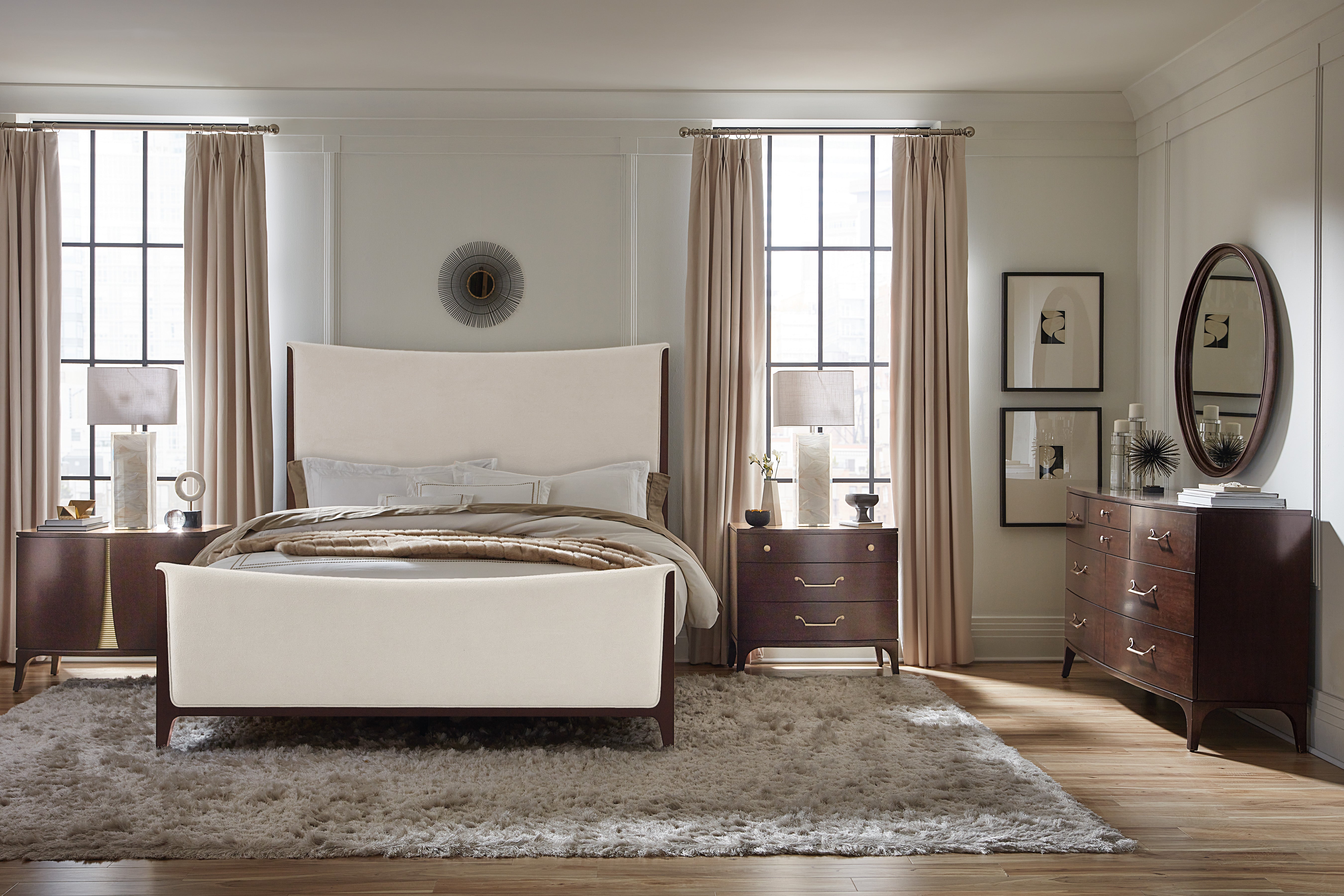 Bella Donna King Upholstered Bed Frame with Tufted Headboard - Luxurious Fabric Platform Bed for Master Bedroom, Guest Room & Home Decor
