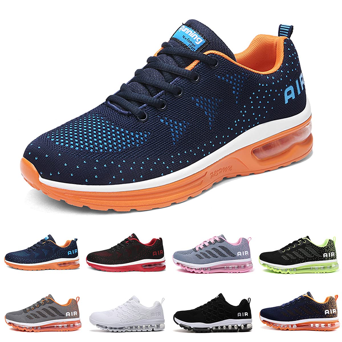 FashionCool Men's & Women's Non-Slip Gym Sneakers - Lightweight Breathable Athletic Running Shoes for Walking, Tennis & Workouts (US 6.5-11 / EU 39-46) - Perfect for Gym, Jogging & Casual Wear