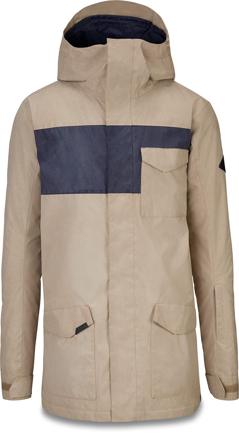 Dakine Men's Elsman Jacket - Waterproof Windbreaker for Outdoor Activities, Hiking & Skiing - Lightweight Insulated Winter Coat for Men