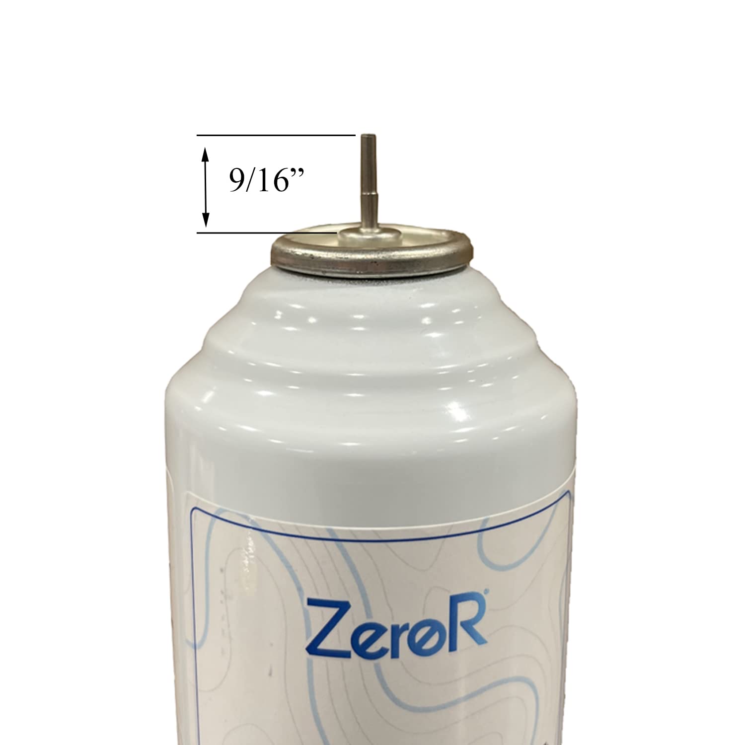 ZeroR® Green Gas for Airsoft Pistols - 13.5 fl oz (11.8 oz Net Weight) | High Performance Propellant | Perfect for Outdoor Skirmishes & Target Practice