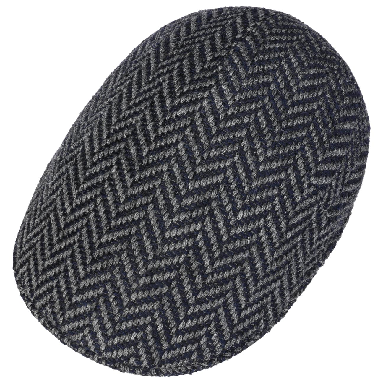 Borsalino Castellaro Alpaca Flat Cap - Premium Wool Blend Winter Hat for Men & Women - Perfect for Outdoor Activities, Travel, and Cold Weather Fashion