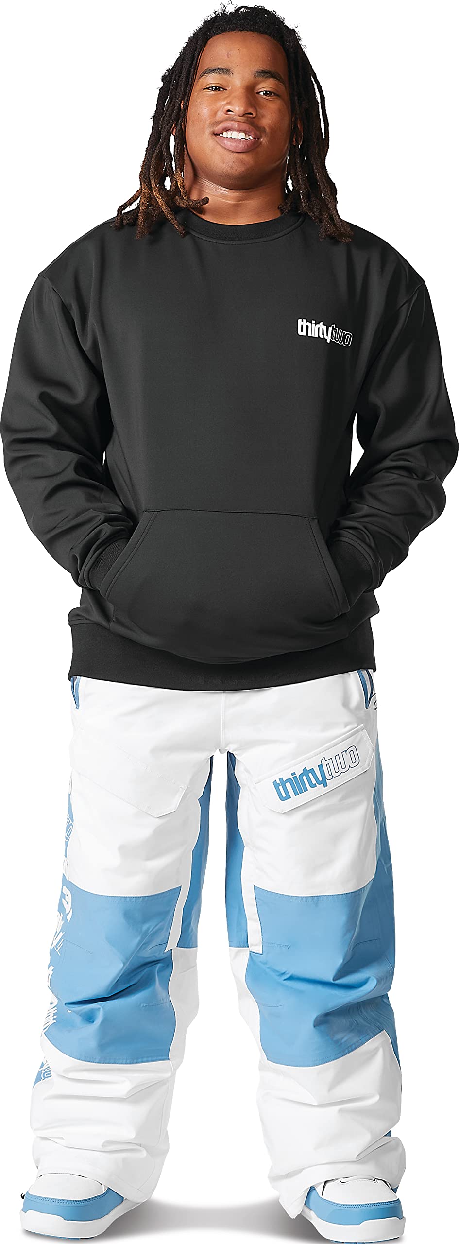 ThirtyTwo Men's Sweeper Snow Sport Pants - Waterproof & Insulated Winter Ski Pants for Snowboarding, Skiing & Outdoor Activities