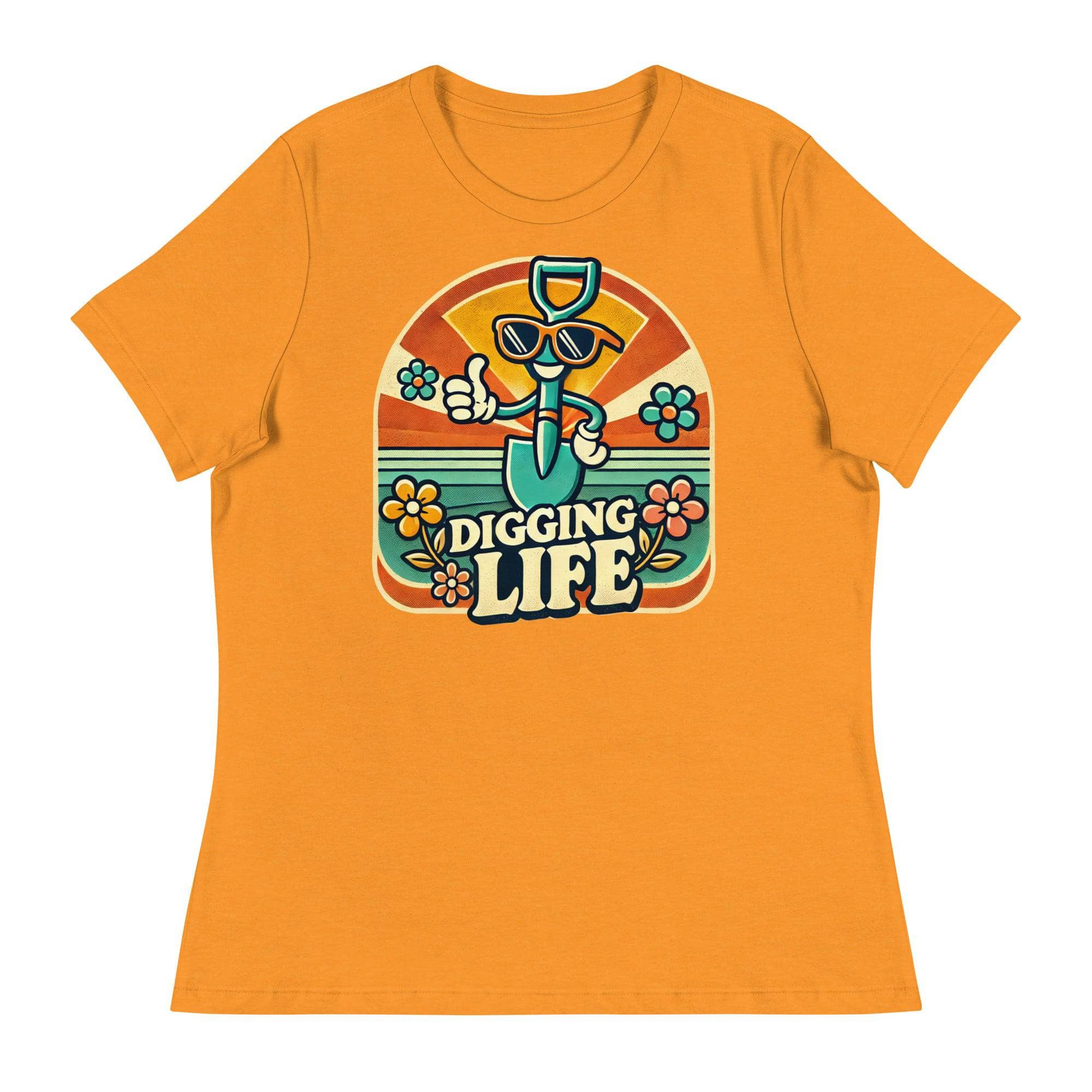 Digging Life Graphic T-Shirt for Men & Women - Comfortable Cotton Tee for Casual Wear, Outdoor Activities & Everyday Style