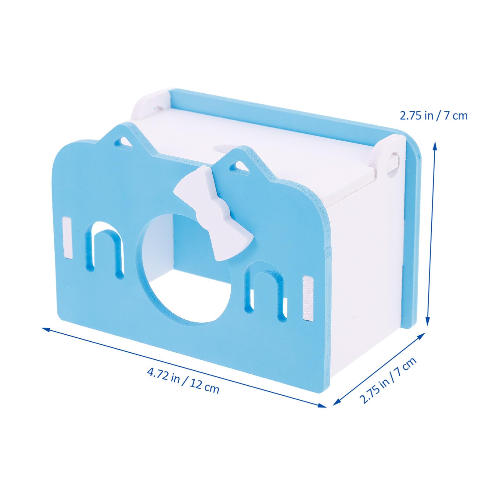 POPETPOP Hamster Bed & House - Cozy Pet Sleeping Nest for Hamsters, Rats & Small Animals - Perfect for Cage Accessories & Comfortable Rest