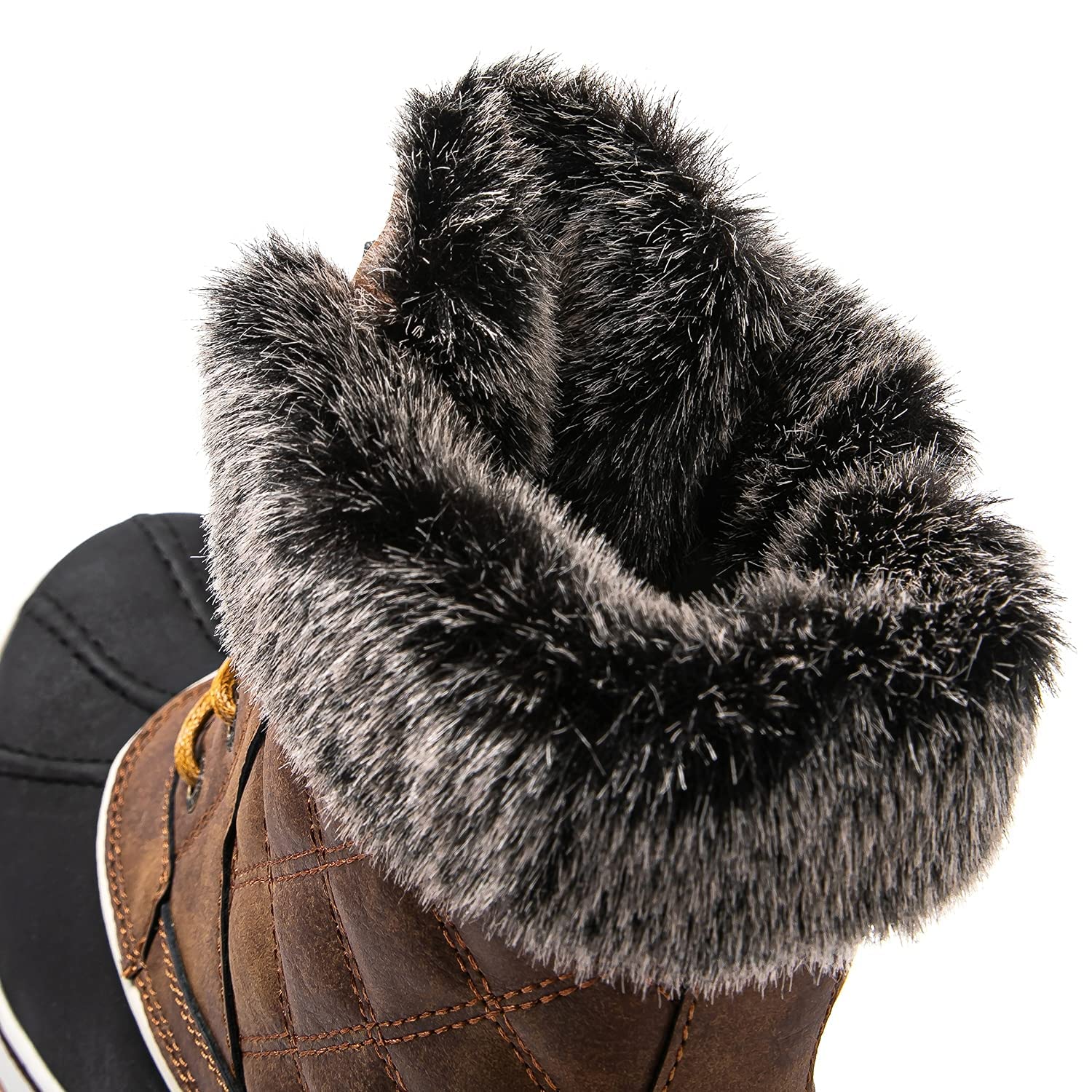 GLOBALWIN Women's Winter Ankle Boots - Waterproof Snow Boots for Women, Warm Fur Lined Booties with Non-Slip Sole - Perfect for Snowy Weather, Outdoor Activities & Casual Winter Fashion