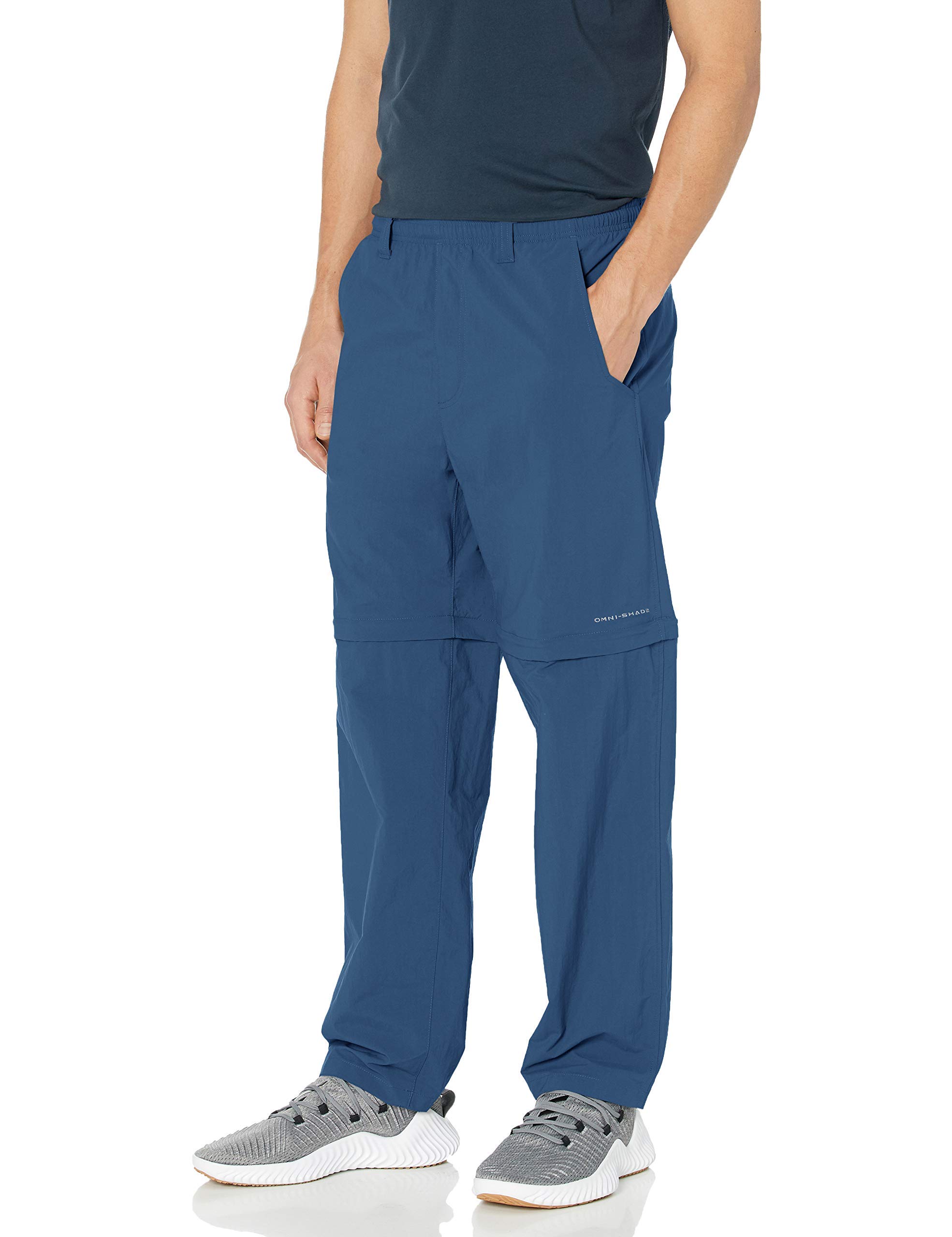 Columbia Men's Backcast Convertible Pants - Quick-Dry Hiking & Outdoor Adventure Pants with Zip-Off Legs - Perfect for Camping, Travel & Fishing