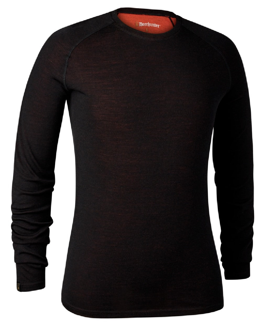 Deerhunter Quinn Merino Wool Undershirt for Men - Soft, Breathable & Odor-Resistant Base Layer for Hiking, Camping & Outdoor Activities
