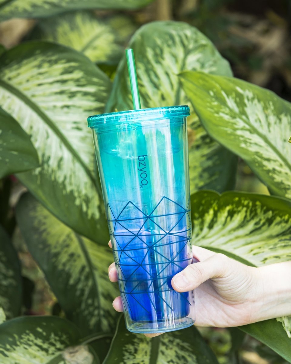 24oz Double Wall Insulated Plastic Tumbler with Lid and Straw - Spiderman Blue - Perfect for Kids' Parties, School Lunches & Outdoor Activities