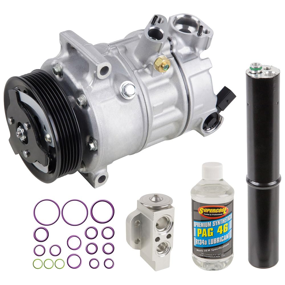 2015 VW Tiguan OEM AC Compressor with A/C Repair Kit - 60-84897RN | BuyAutoParts | Perfect for AC System Repair & Replacement