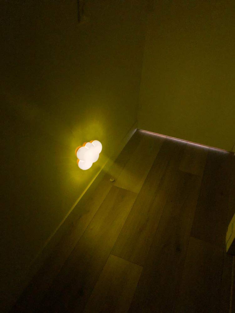 **AUSAYE Motion Sensor LED Night Light Plug-in Wall Lamp - Cute Cloud Shape Dream Lighting for Kids & Adults, Perfect for Bedroom, Bathroom, Toilet, Stairs, Kitchen & Hallway - Energy-Efficient Home Decor Nightlight**    *(Use Cases: Provides soft glow for midnight bathroom trips, safe hallway navigation, cozy bedroom ambiance, and kid-friendly nightlighting.)*