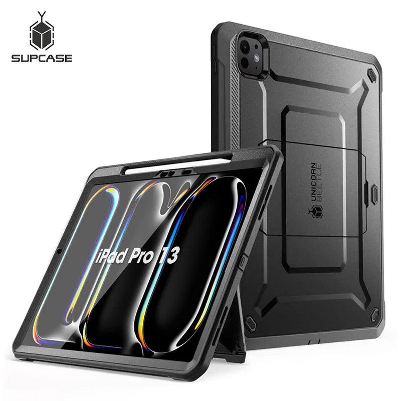 SUPCASE UB PRO Rugged Case for iPad Pro 13 (2024 Model) - Shockproof Full-Body Protection Cover for Work, Outdoor & Travel