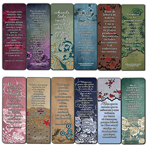 Spanish Scriptures Bookmarks for Women (30-pack)