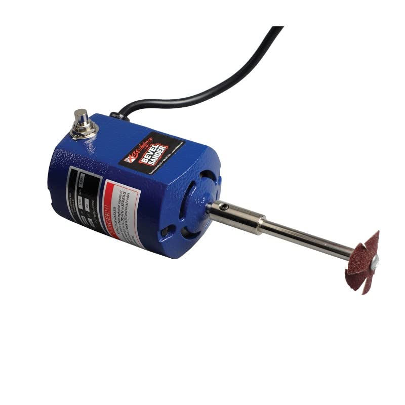 KR Strikeforce Bevel Sander 110V - Professional Woodworking Tool for Sanding Edges & Bevels - Perfect for DIY Projects, Furniture Making & Home Renovations
