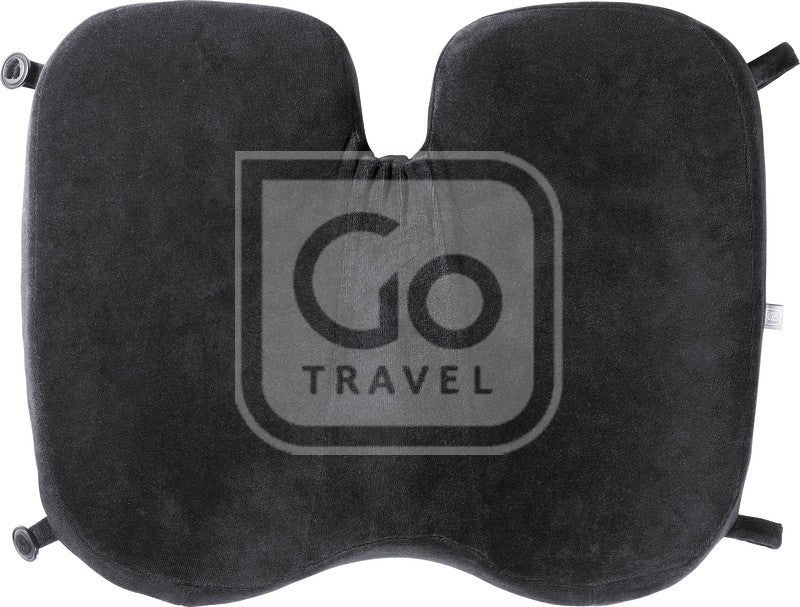 Go Travel Memory Soft Seat Cushion - Comfortable & Portable for Airplane, Car, Office & Home Use