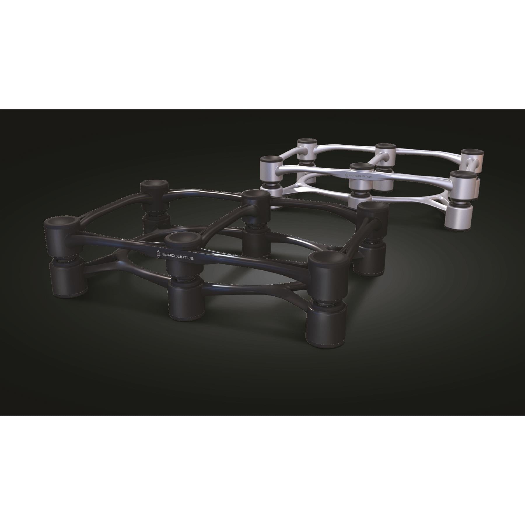 IsoAcoustics Aperta 300 Premium Speaker Isolation Stand - Reduce Vibrations & Improve Audio Clarity for Home Theater & Studio Monitors