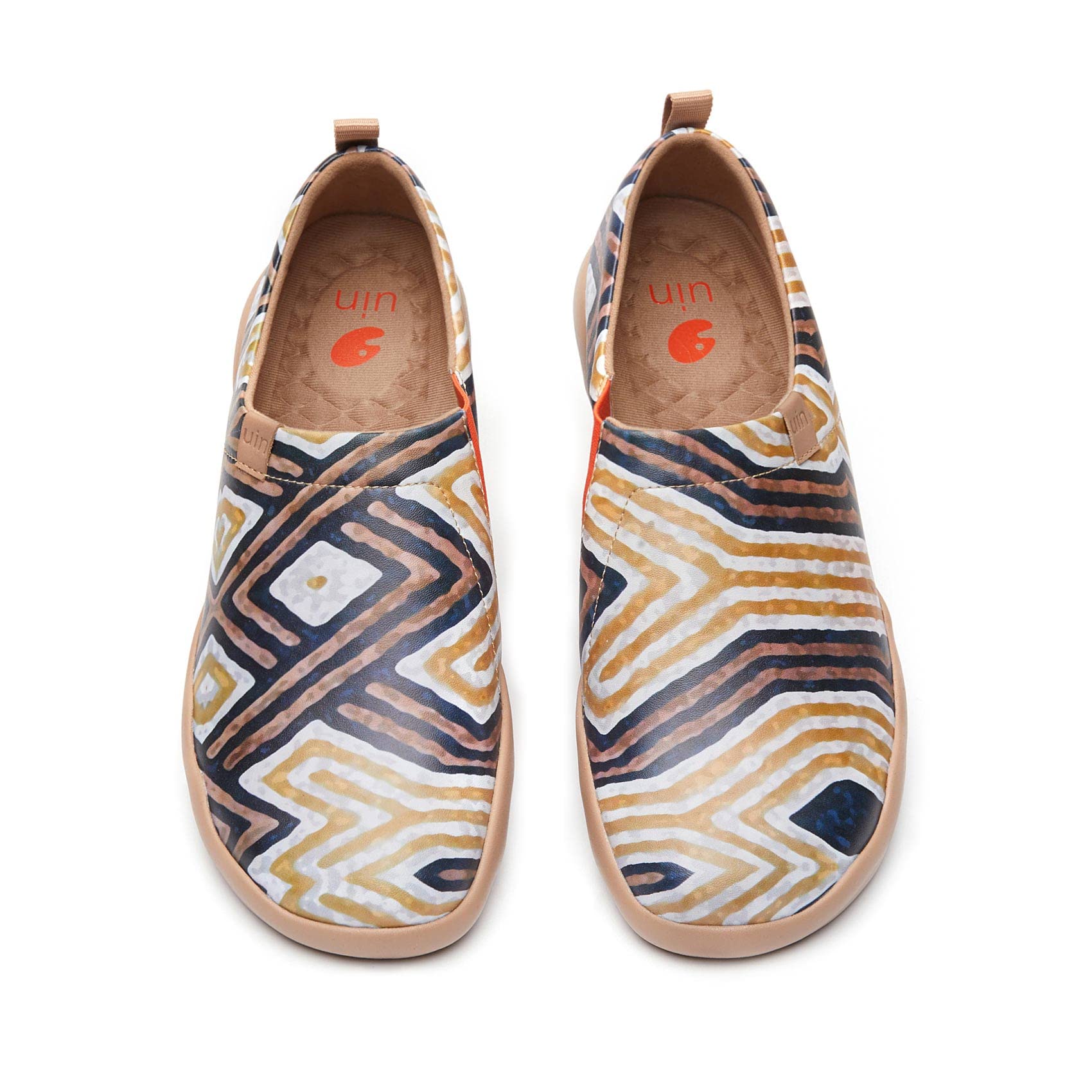 UIN Men's Slip-On Walking Shoes - Lightweight Travel Loafers with Microfiber Comfort for Casual Wear | Perfect for Daily Commute, Business Trips & Weekend Outings