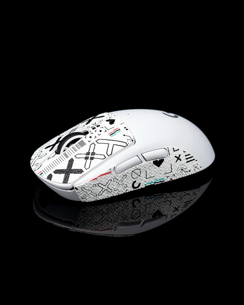 Logitech G Pro X Superlight & Superlight 2 Gaming Mouse Grip Tape - Pre-Cut BT.L Grips for Enhanced Control - Perfect for FPS, MOBA & Esports Gaming