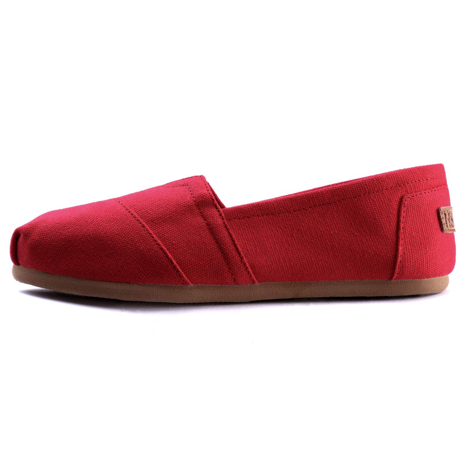 Women's Slip-On Canvas Ballet Flats - Classic Casual Sneakers & Everyday Loafers for Work, Walking, and Travel | Comfortable Breathable Shoes for Women