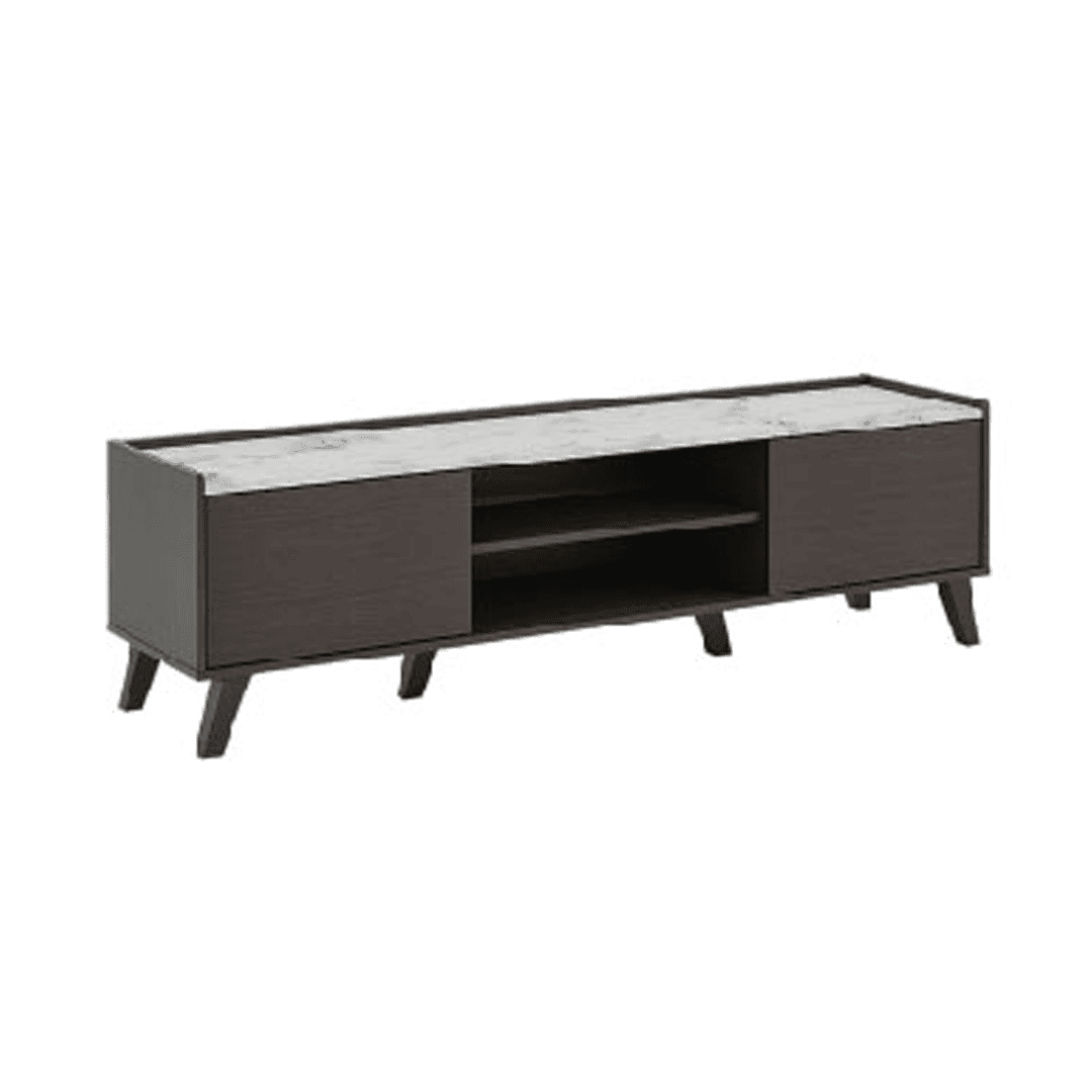 Justine Modern Living Room Furniture Set - Coffee Table, TV Stand & Shoe Cabinet | Stylish Home Decor for Small Spaces & Apartments | Perfect for Entertaining & Storage Solutions