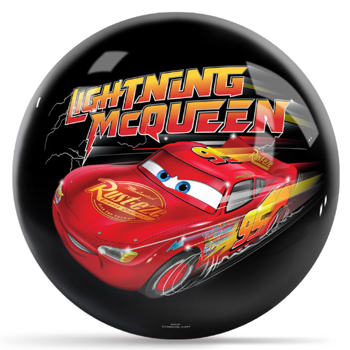 Disney Cars Lightning McQueen Bowling Ball for Kids - Official Licensed Bowling Equipment for Birthday Parties & Family Game Nights