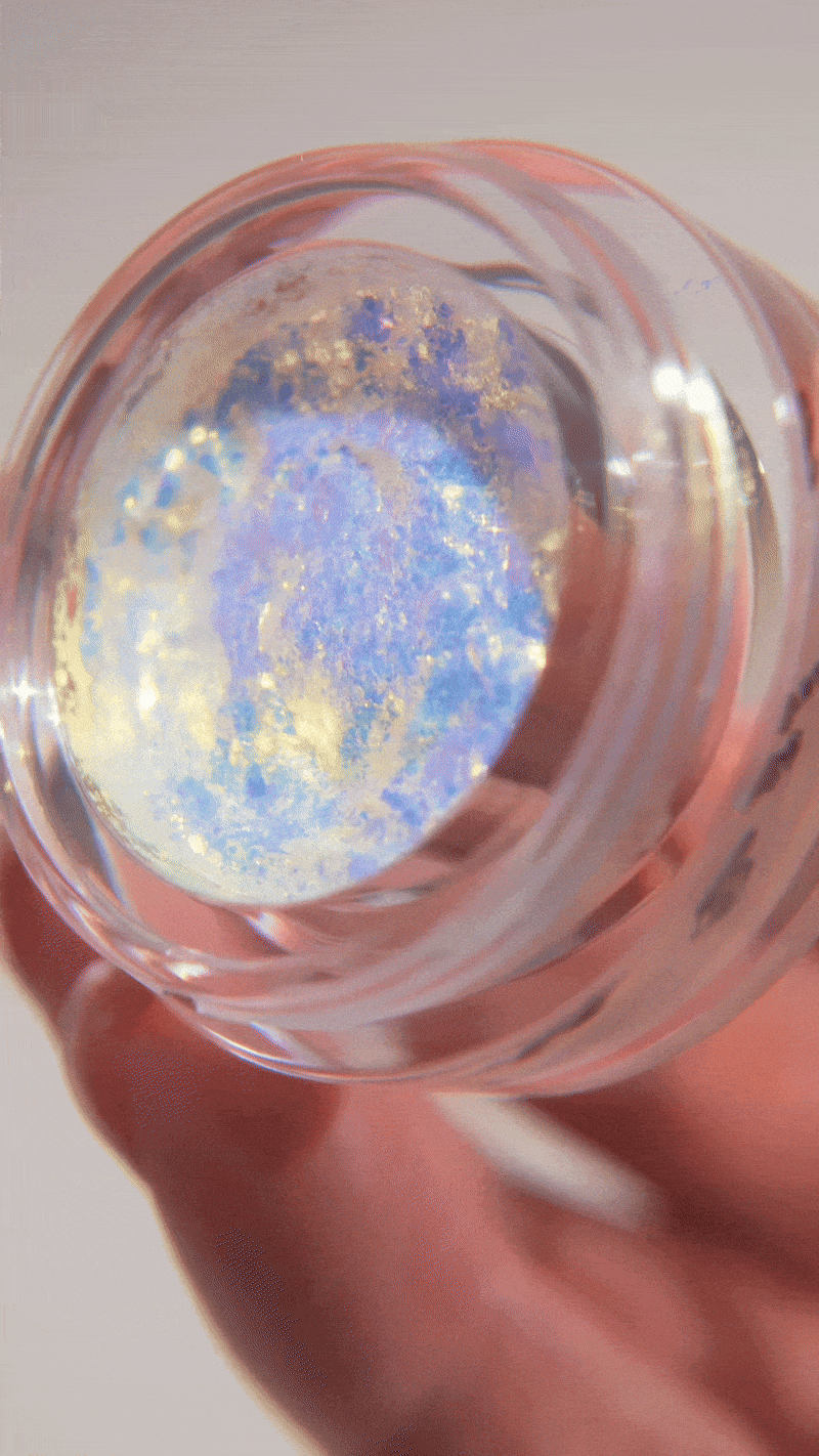 Stardust Chroma Flakes Duochrome Pigment - Glisten Cosmetics | High-Shine Cosmetic Glitter for Eyeshadow, Nails & Body Art | Perfect for Makeup Artists & DIY Beauty