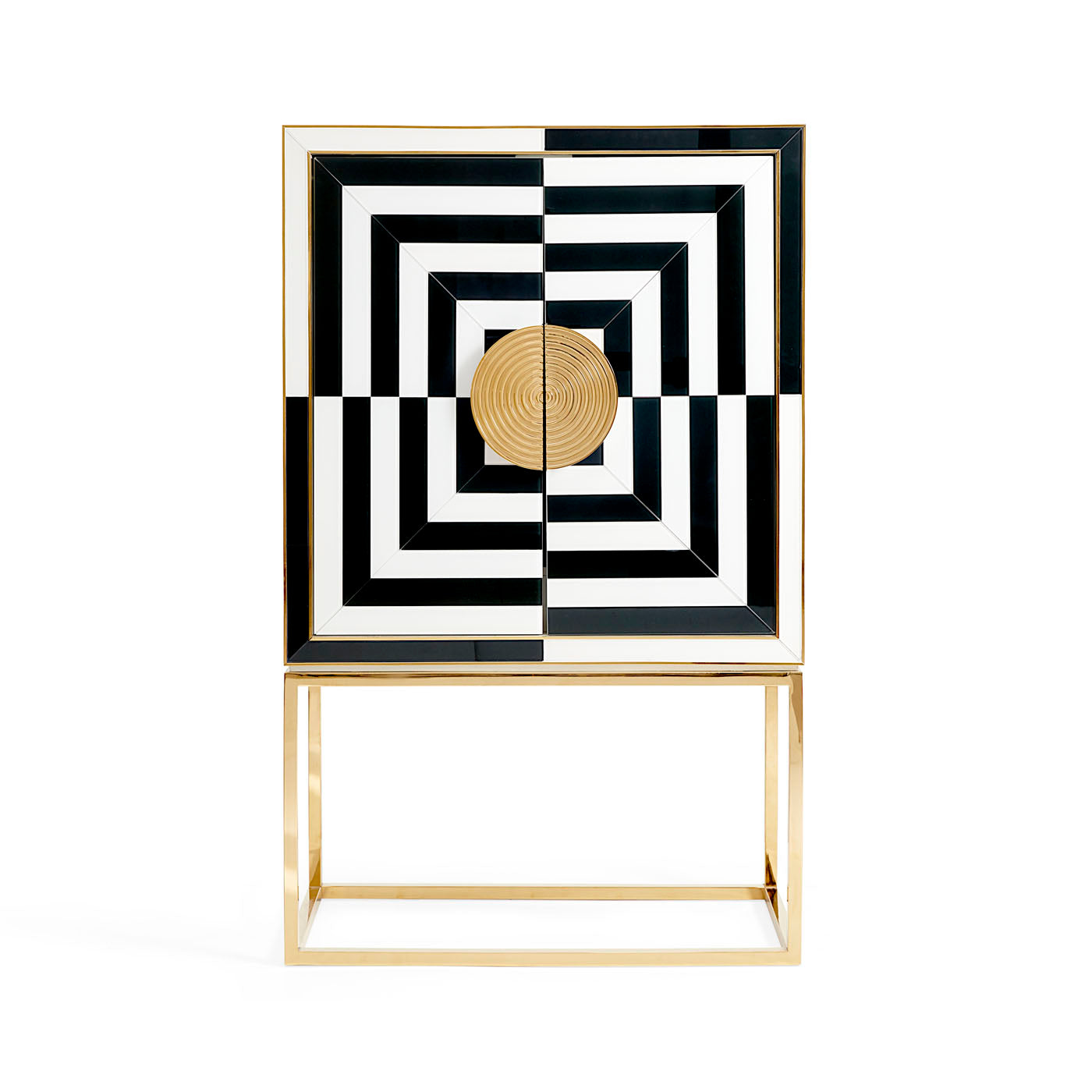 Op Art Bar - Modern Abstract Wall Decor for Living Room, Bedroom & Office - Unique Handmade 3D Art Piece for Home & Office Decor