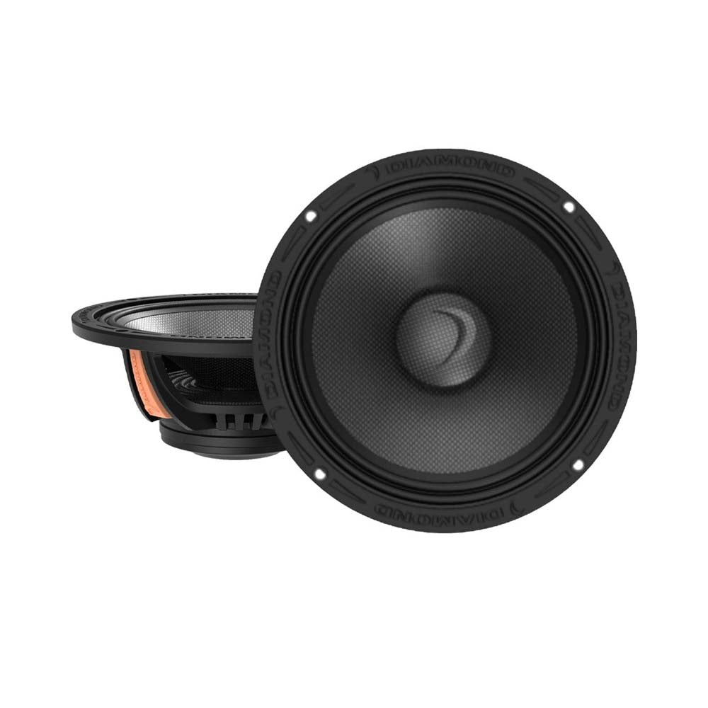 Diamond Audio MSMB84NEO 8 Inch Neodymium 4 Ohm MidBass Speaker - High Performance Car Audio System for Clear Bass & Midrange Sound | Perfect for Car Stereo Upgrades, Truck Audio Systems & Marine Applications