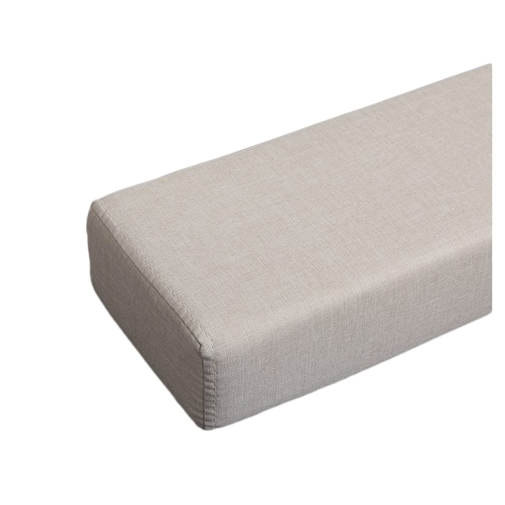 Bed Gap Filler Pillow - 20x8x200cm Beige Wedge Pillow for Mattress Support, Sofa Cushion & Headboard Gap Filler - Perfect for Bedroom, Living Room & Dorm Use to Prevent Items from Falling Behind Furniture